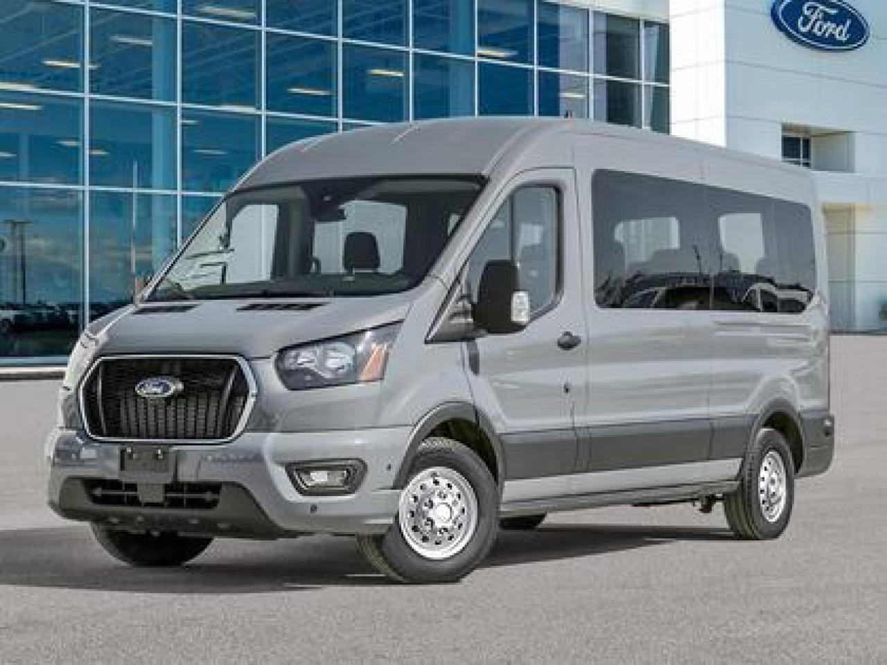 New 2025 Ford Transit Passenger Wagon T-350 148  Med Roof XLT AWD for sale in Moose Jaw, SK