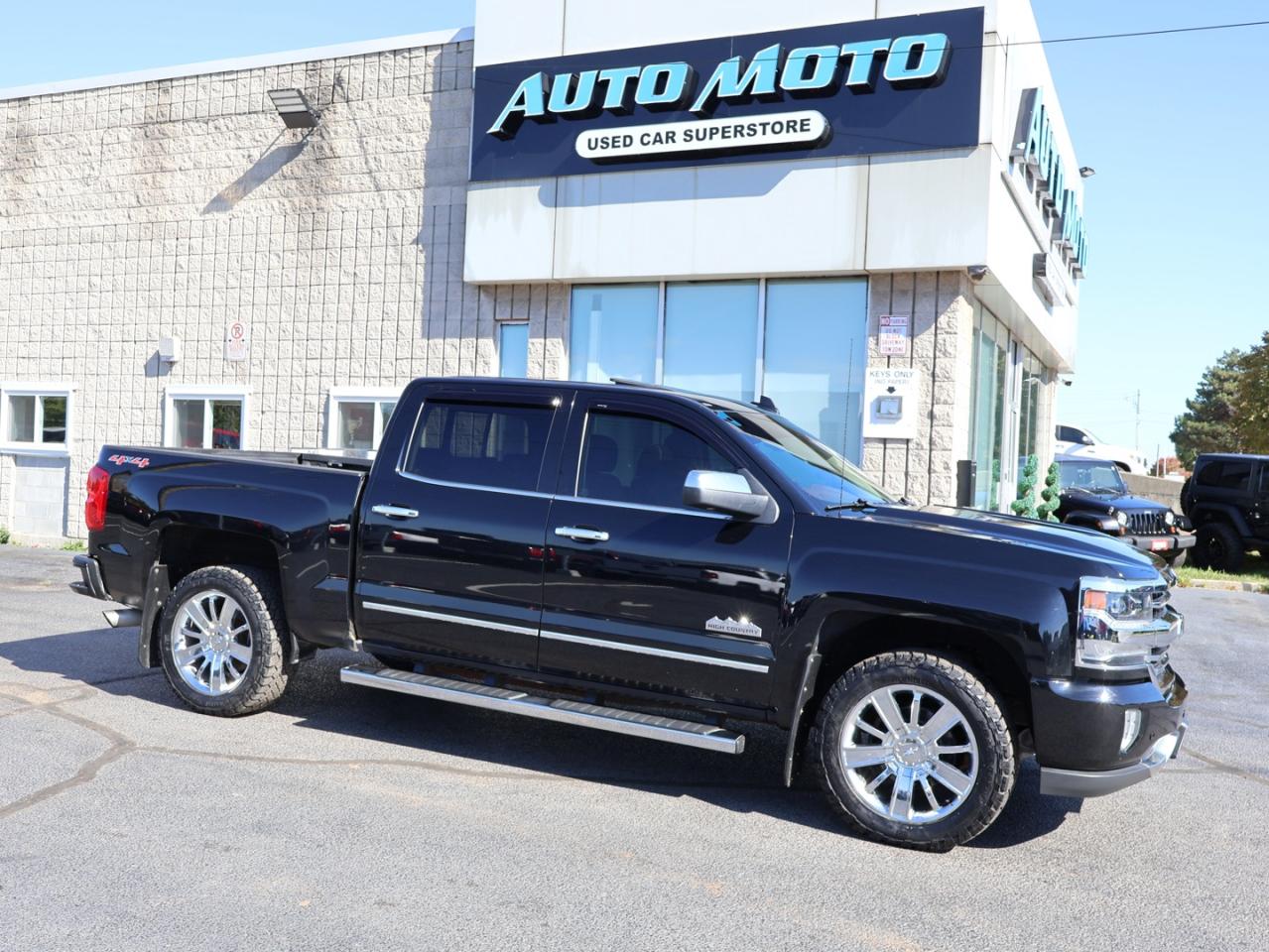 2017 Chevrolet Silverado 1500 V8 HIGH COUNTRY CREW 4WD CERTIFIED *CHEVY MAINTAIN* CAMERA NAV BLUETOOTH LEATHER HEATED SEATS SUNROOF CRUISE ALLOYS