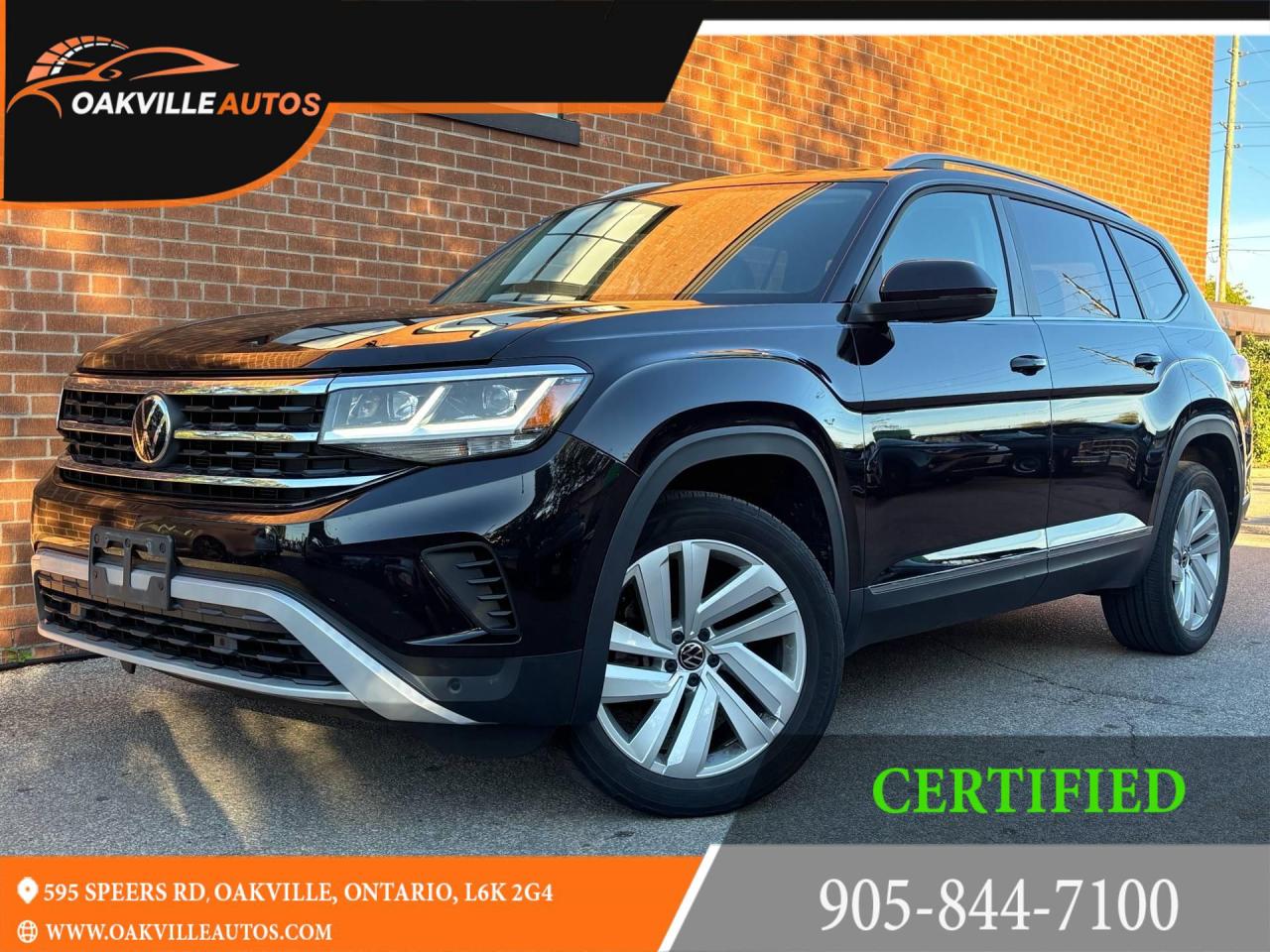 Used 2021 Volkswagen Atlas Highline 3.6 FSI 4MOTION *Ltd Avail* for sale in Oakville, ON