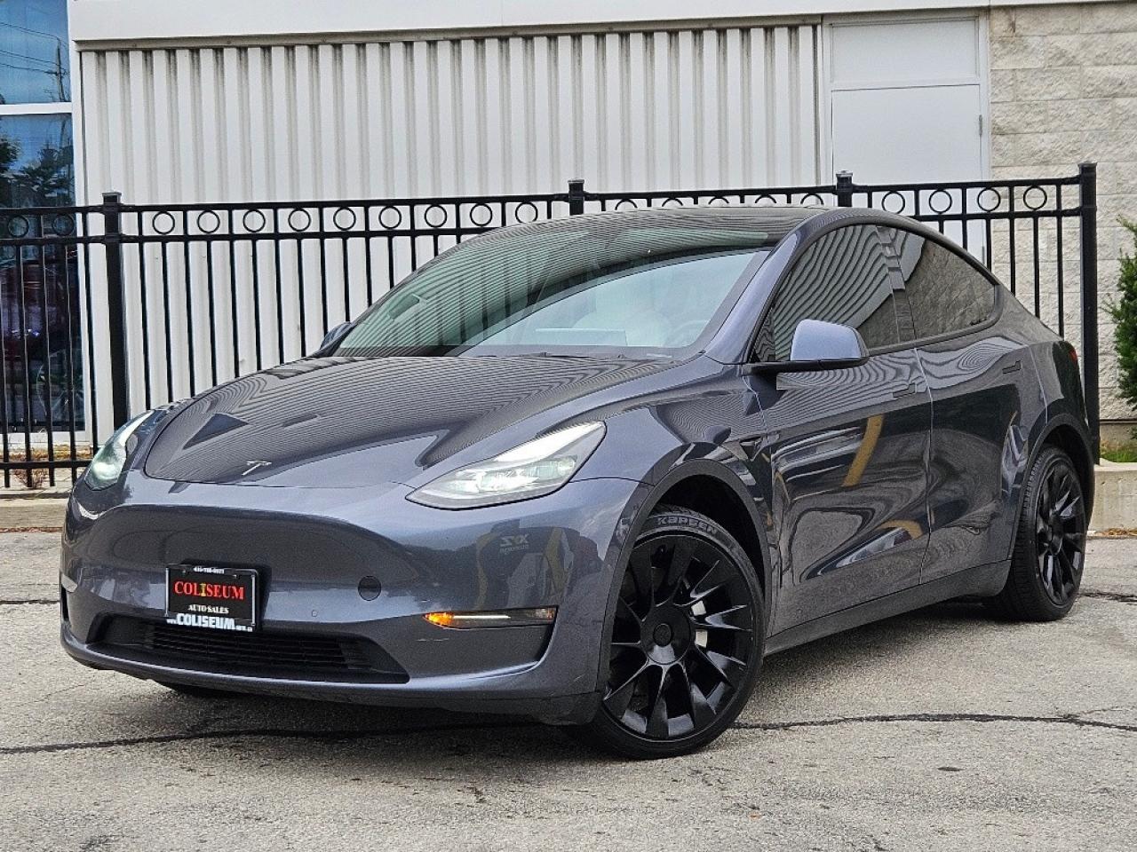 Used 2022 Tesla Model Y LONG RANGE AWD-7 PASSENGER-WHITE INTERIOR for sale in Toronto, ON