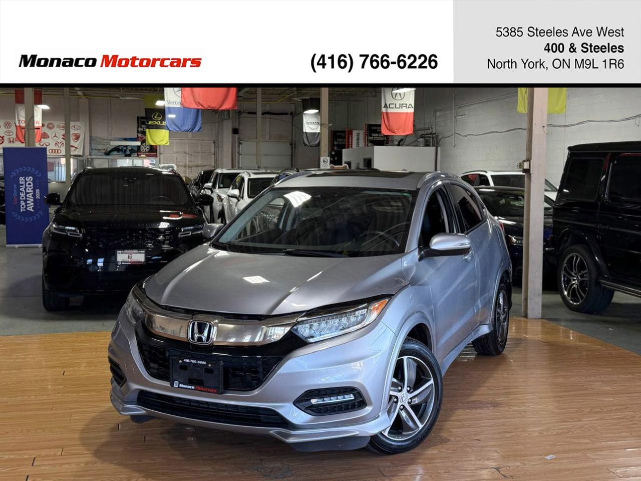 Used 2019 Honda HR-V Touring AWD - LEATHER|NAVI|CAMERA|SUNROOF for sale in North York, ON