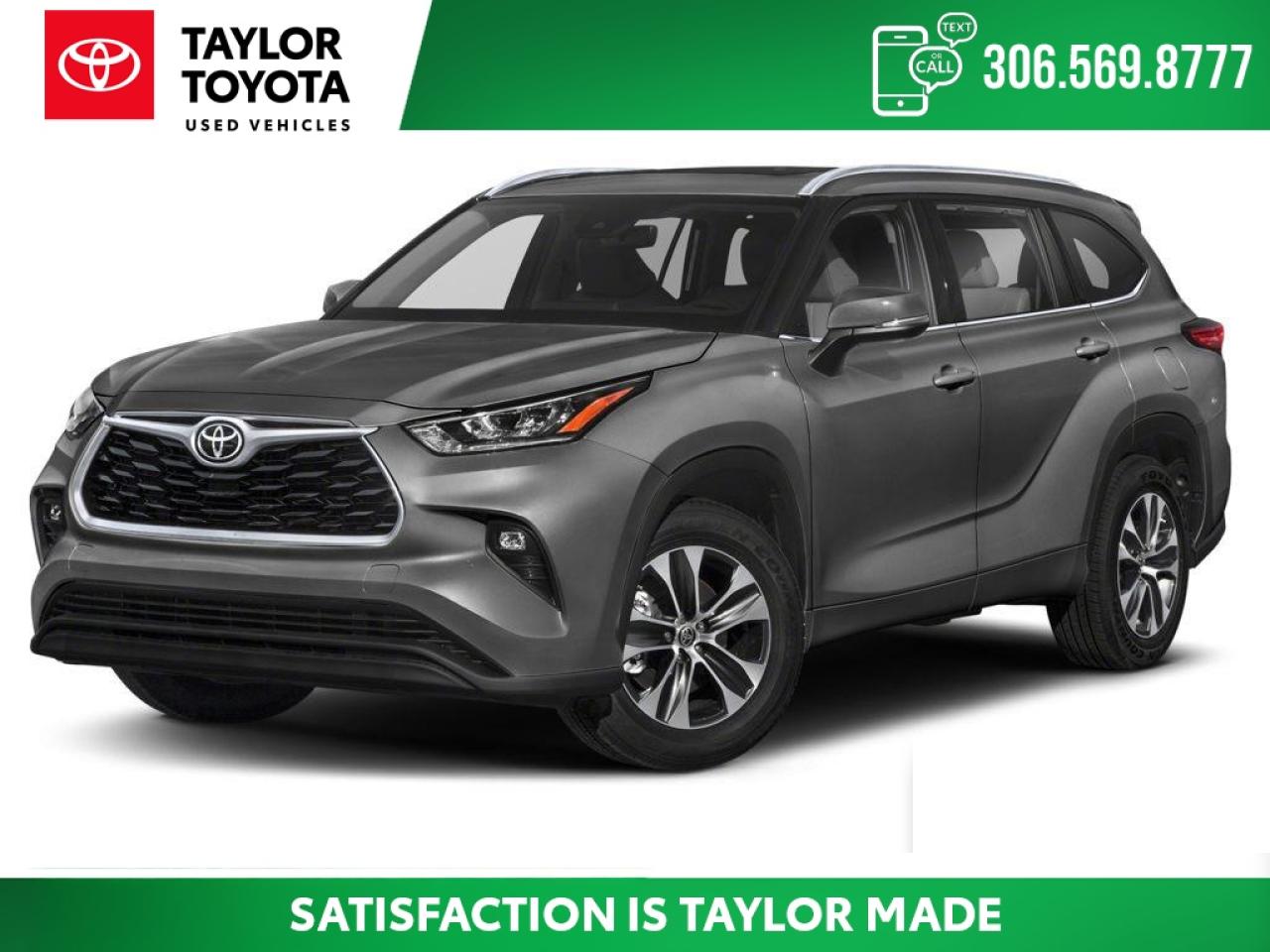 Used 2020 Toyota Highlander XLE for sale in Regina, SK
