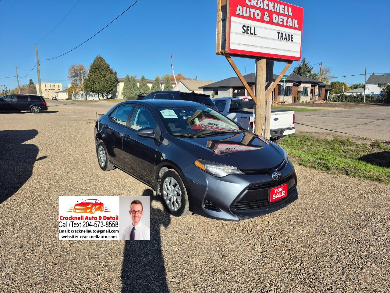 Used 2017 Toyota Corolla 4dr Sdn CVT LE for sale in Carberry, MB