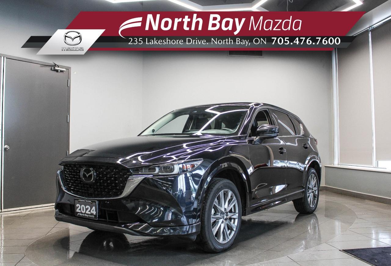 Used 2024 Mazda CX-5 GT BOSE AUDIO - APPLE CARPLAY AND ANDROID AUTO - CLEAN CARFAX! for sale in North Bay, ON