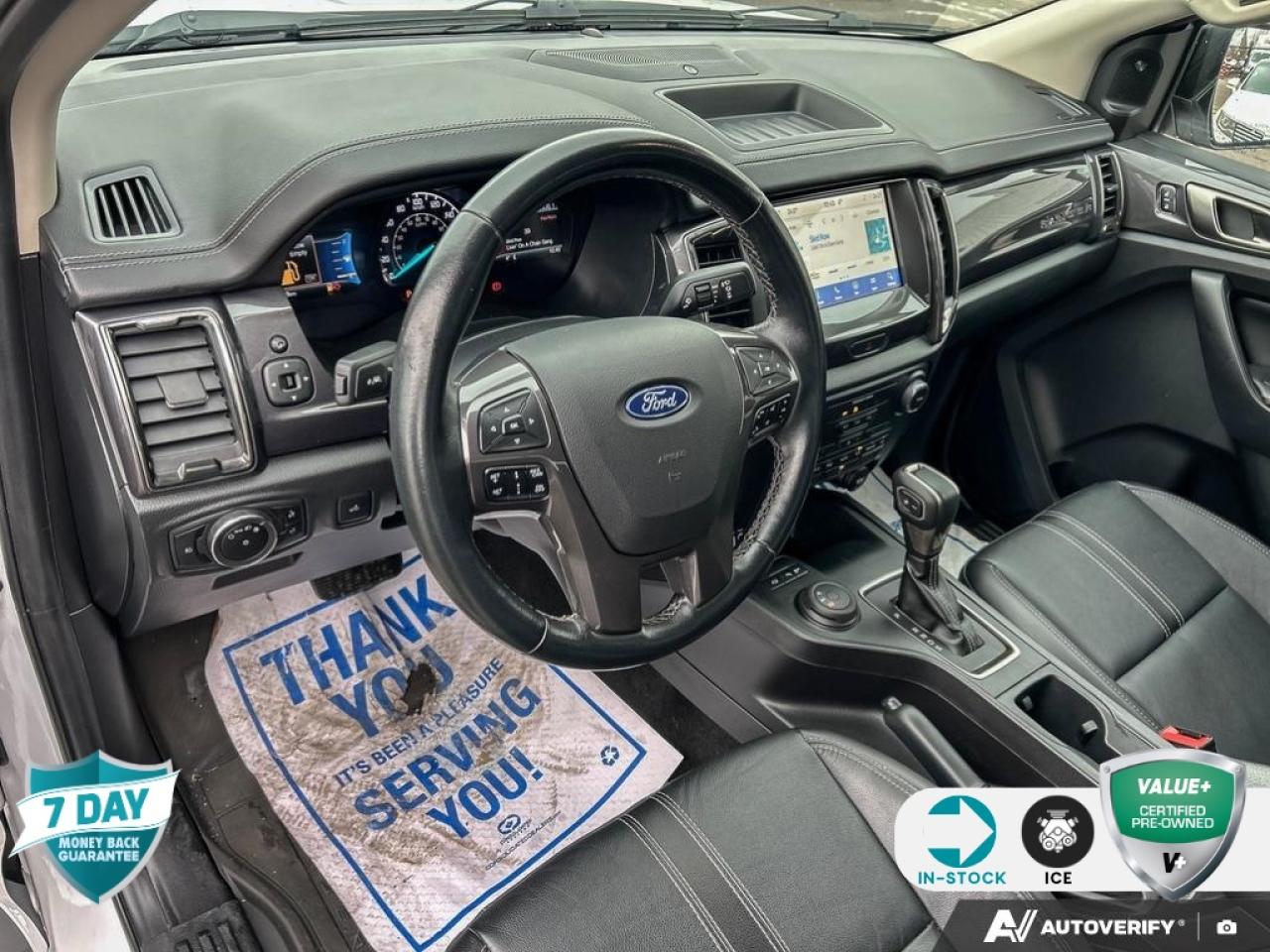 2023 Ford Ranger Lariat 501A | ACCIDENT FREE | BLACK APPEARANCE PKG Photo