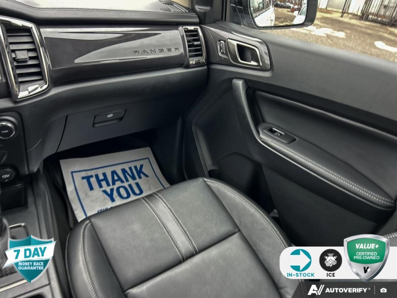 2023 Ford Ranger Lariat 501A | ACCIDENT FREE | BLACK APPEARANCE PKG Photo