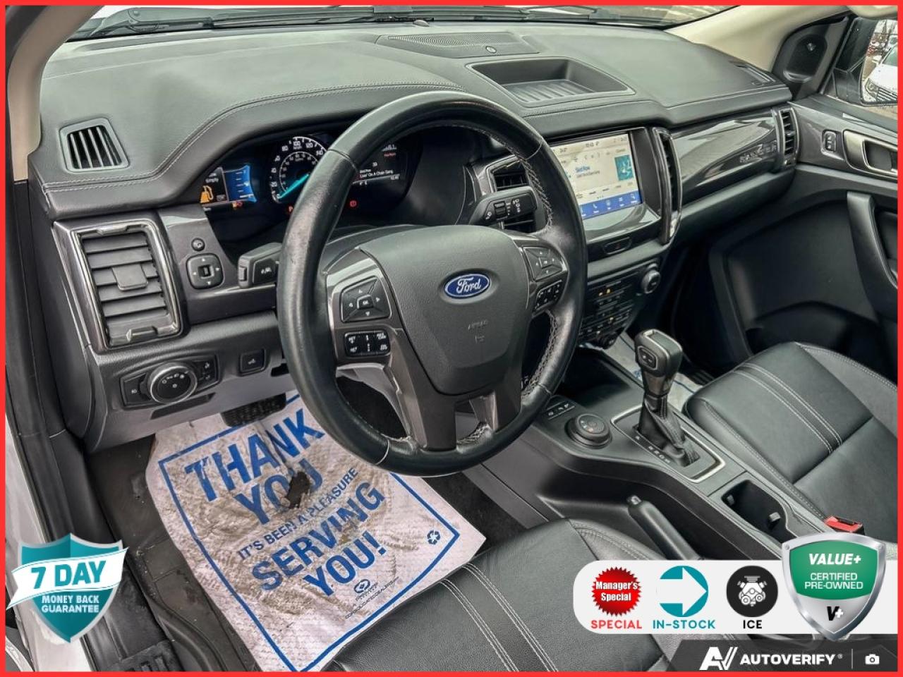 2023 Ford Ranger Lariat 501A | NO ACCIDENTS | APP PKG | TECH PKG | TOW PKG Photo