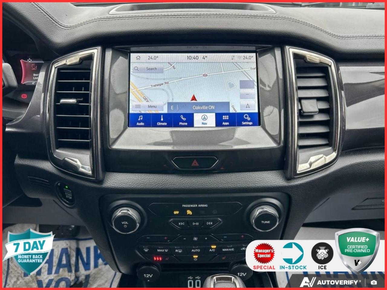 2023 Ford Ranger Lariat 501A | NO ACCIDENTS | APP PKG | TECH PKG | TOW PKG Photo