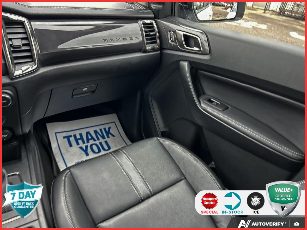 2023 Ford Ranger Lariat 501A | NO ACCIDENTS | APP PKG | TECH PKG | TOW PKG Photo