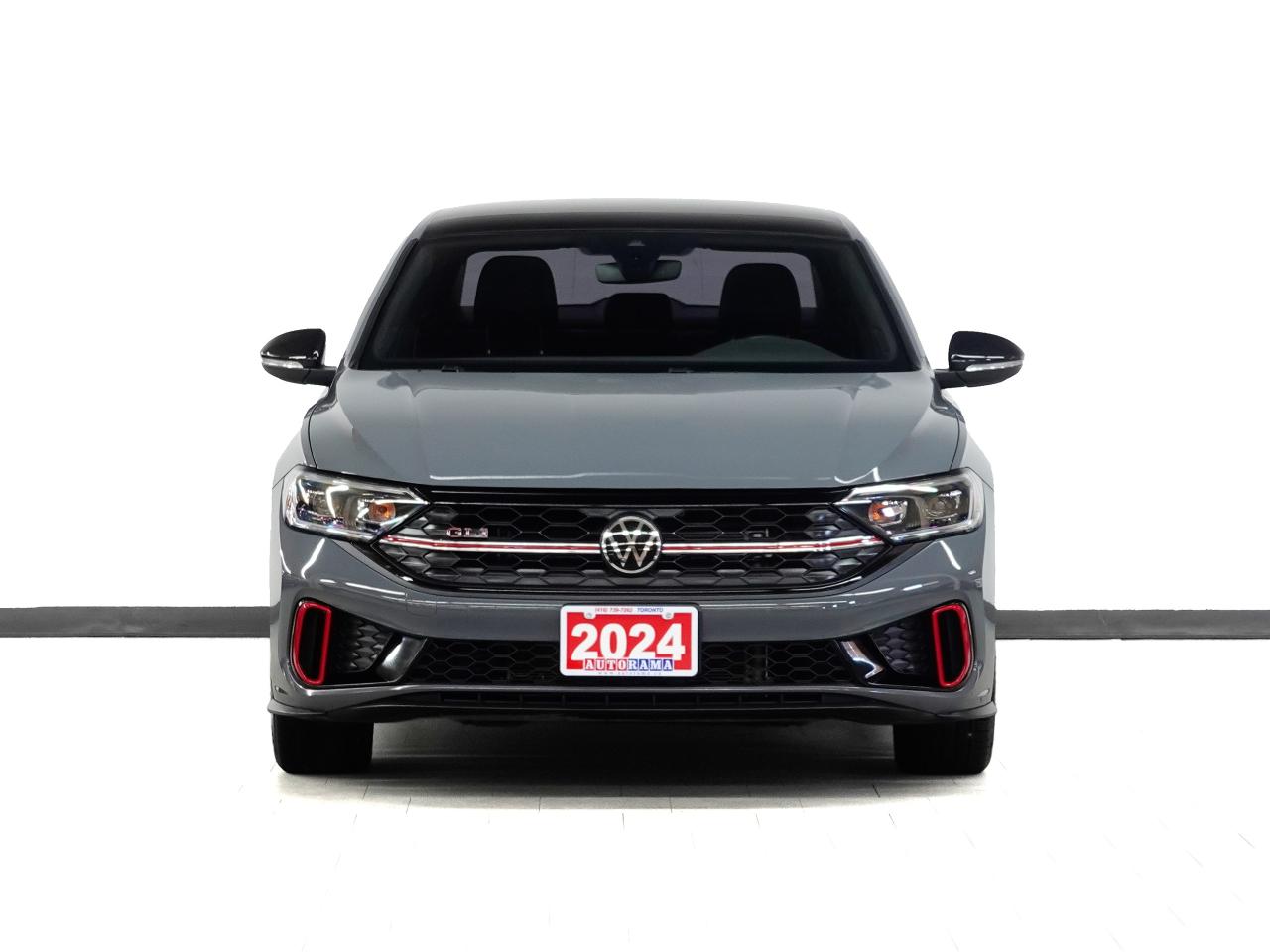 2024 Volkswagen Jetta GLI Nav | Leather | Panoroof | Ambient Light | CarPlay