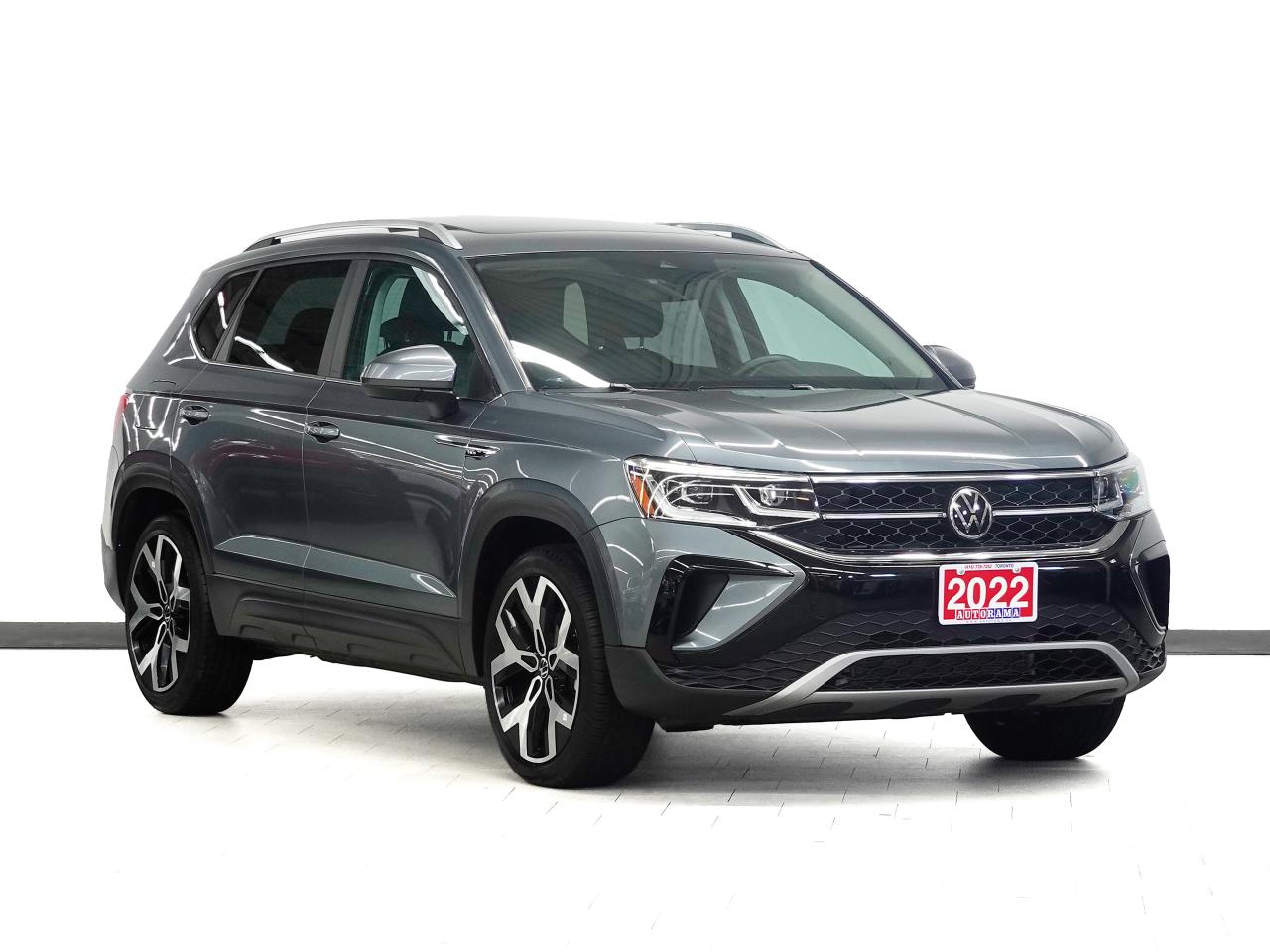 2022 Volkswagen Taos HIGHLINE | AWD | Nav | Leather | Pano roof | BSM