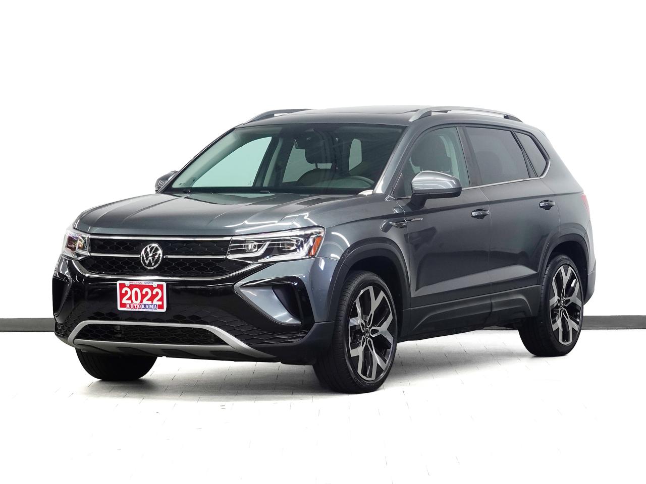 2022 Volkswagen Taos HIGHLINE | AWD | Nav | Leather | Pano roof | BSM