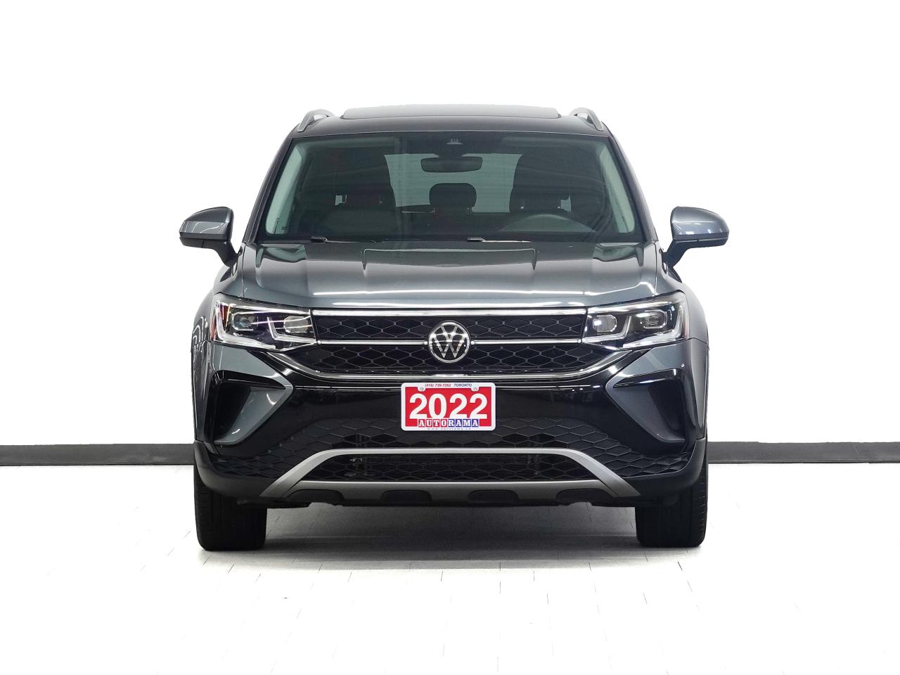 2022 Volkswagen Taos HIGHLINE | AWD | Nav | Leather | Pano roof | BSM