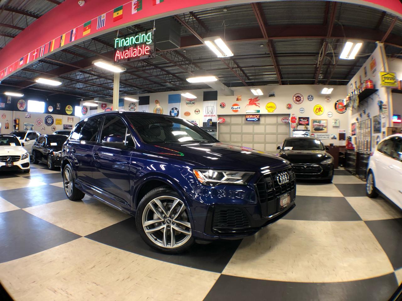 Used 2021 Audi Q7 PROGRESSIV S-LINE AWD 7 PASS NAVI LEATHER PAN/ROOF for sale in North York, ON