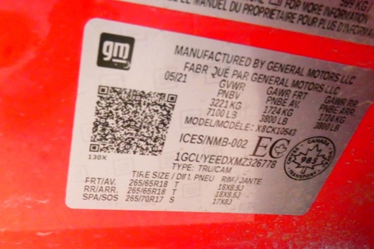 2021 Chevrolet Silverado 1500 RST Z71 w/Htd Leather, BUC - Photo #19