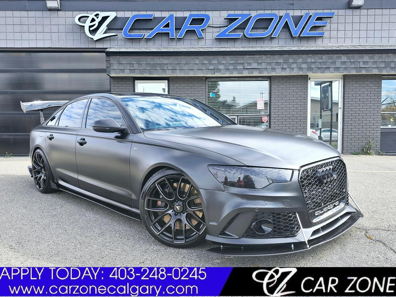 Used 2014 Audi S6 Quattro | TwinTurbocharged | Wrapped | Tuned for sale in Calgary, AB