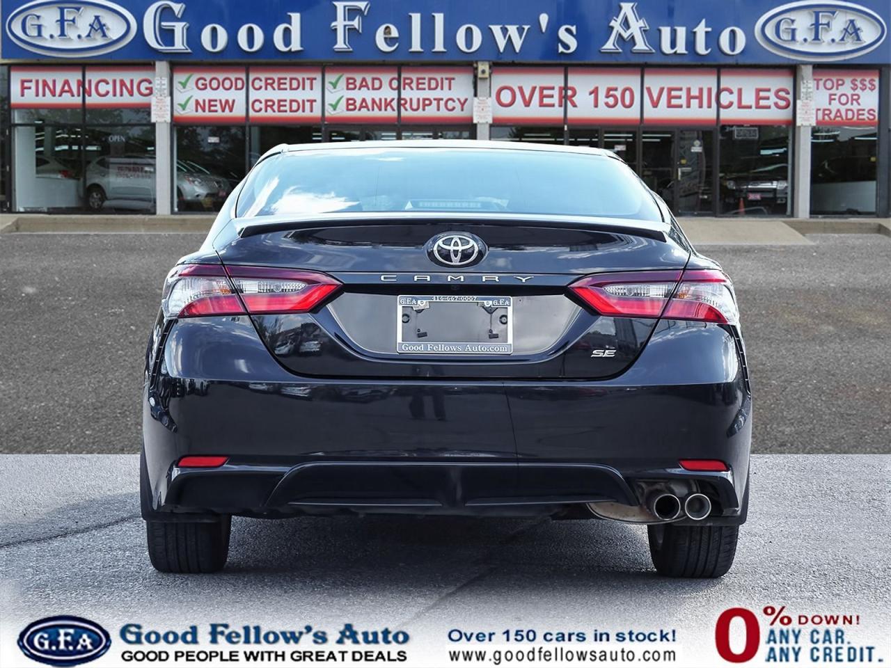 2021 Toyota Camry SE MODEL, LEATHER & CLOTH, REARVIEW CAMERA, HEATED - Photo #4