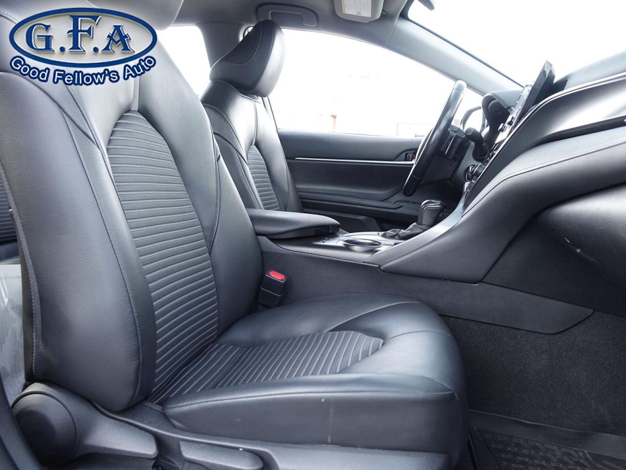 2021 Toyota Camry SE MODEL, LEATHER & CLOTH, REARVIEW CAMERA, HEATED - Photo #10