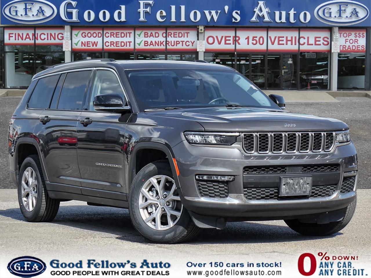 Used 2022 Jeep Grand Cherokee GRAND CHEROKEE L, LIMITED MODEL, AWD, 6 PASSENGER, for sale in North York, ON