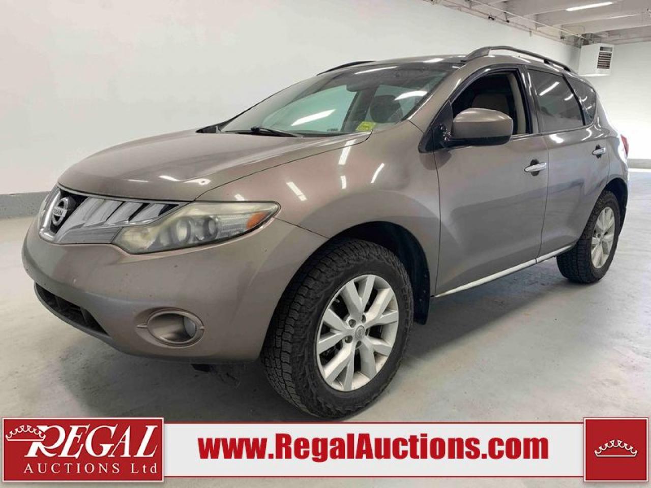 Used 2009 Nissan Murano SL for sale in Calgary, AB