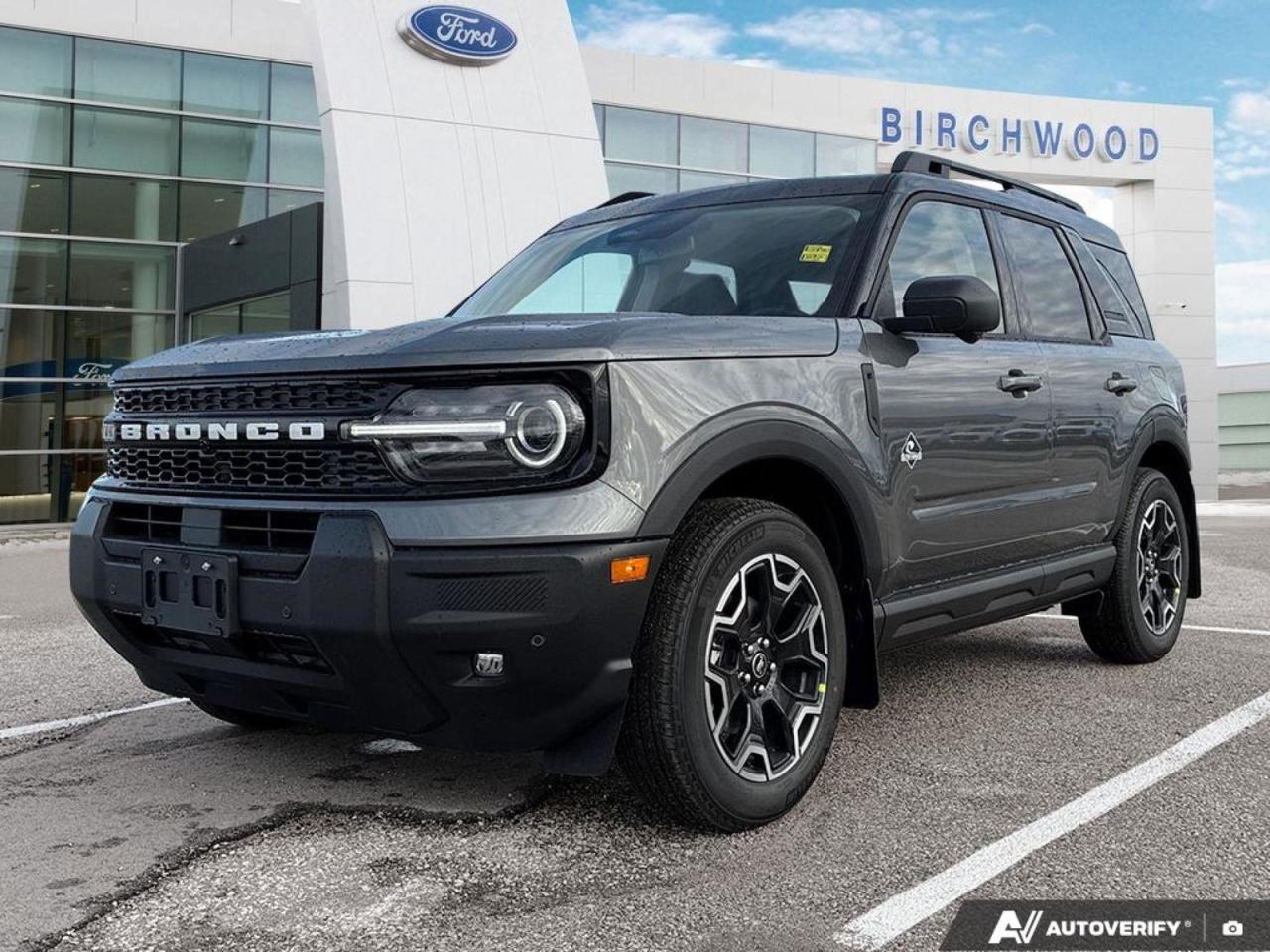New 2025 Ford Bronco Sport Outer Banks 300A | 1.5L | 0% Financing Available | Tech PKG | Power Moonroof for sale in Winnipeg, MB