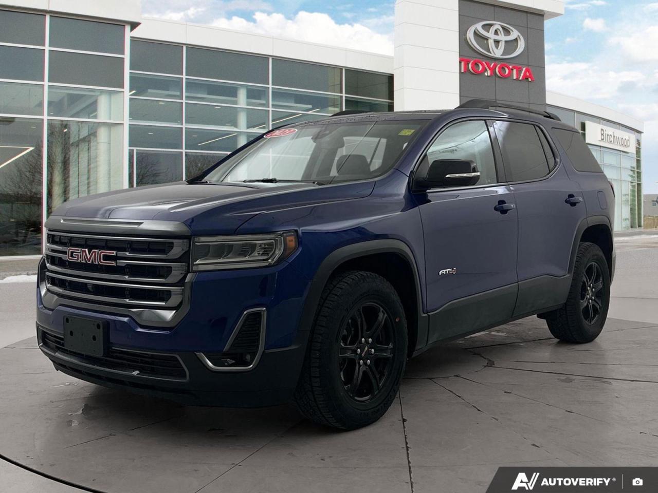 Used 2023 GMC Acadia AT4 | Local | Remote Start | 6-Passenger | HUD | for sale in Winnipeg, MB