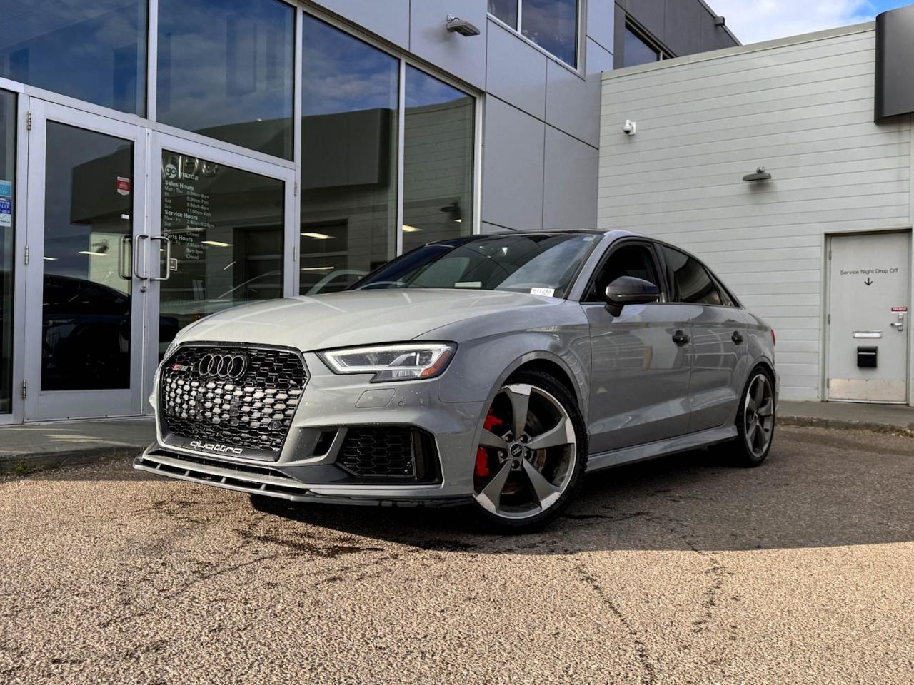 Used 2018 Audi RS 3 Sedan for sale in Edmonton, AB