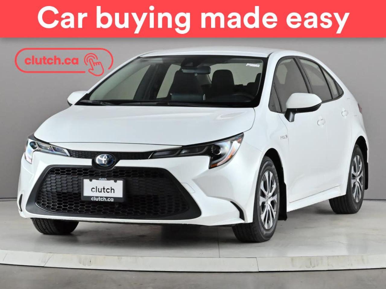 Used 2021 Toyota Corolla Hybrid Base w/ Apple CarPlay, Heated Front Seats, Rearview Cam for sale in Toronto, ON