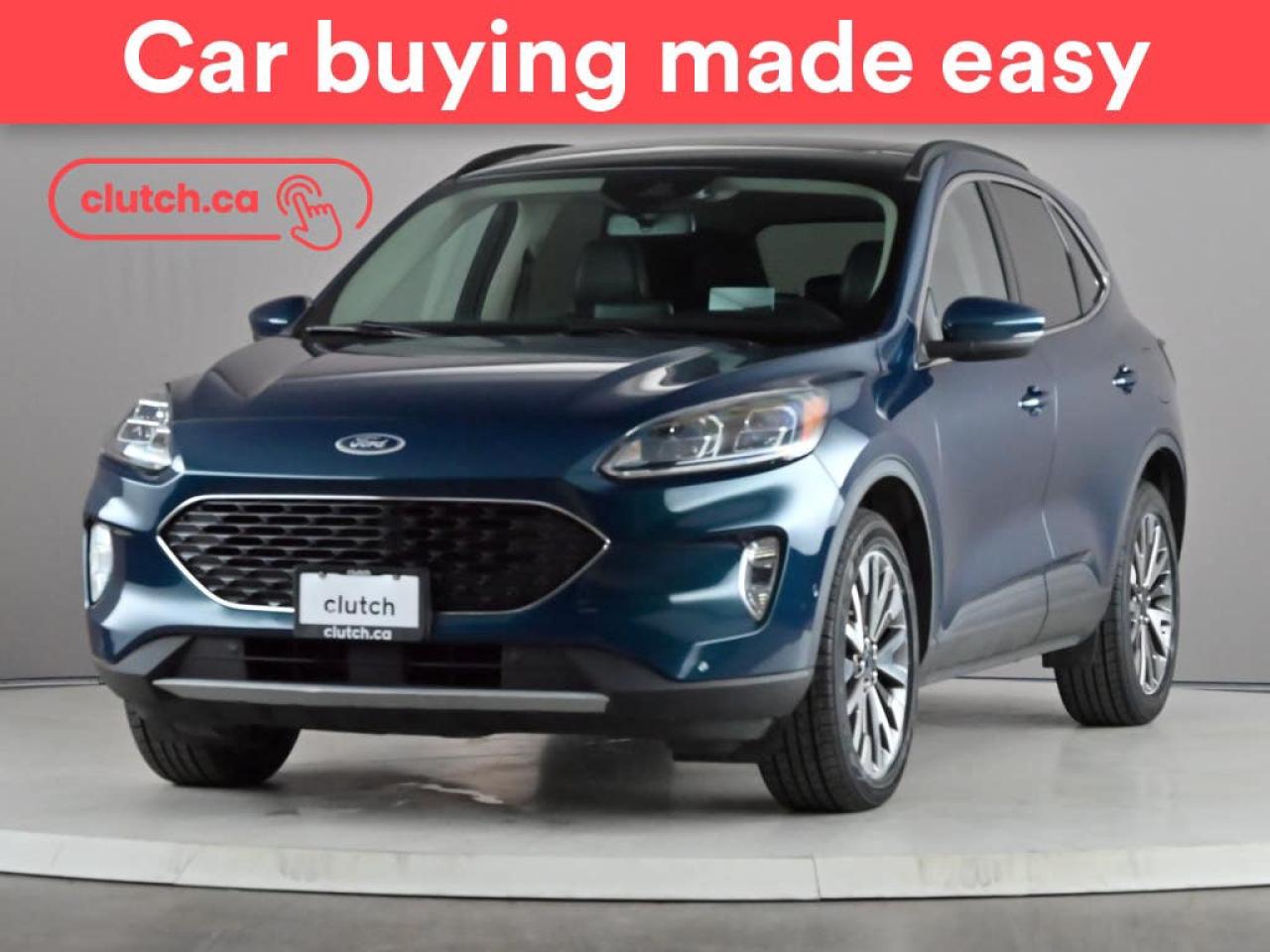 Used 2020 Ford Escape Titanium Hybrid AWD w/ Apple CarPlay, Heated Front Seats, Rearview Cam for sale in Toronto, ON