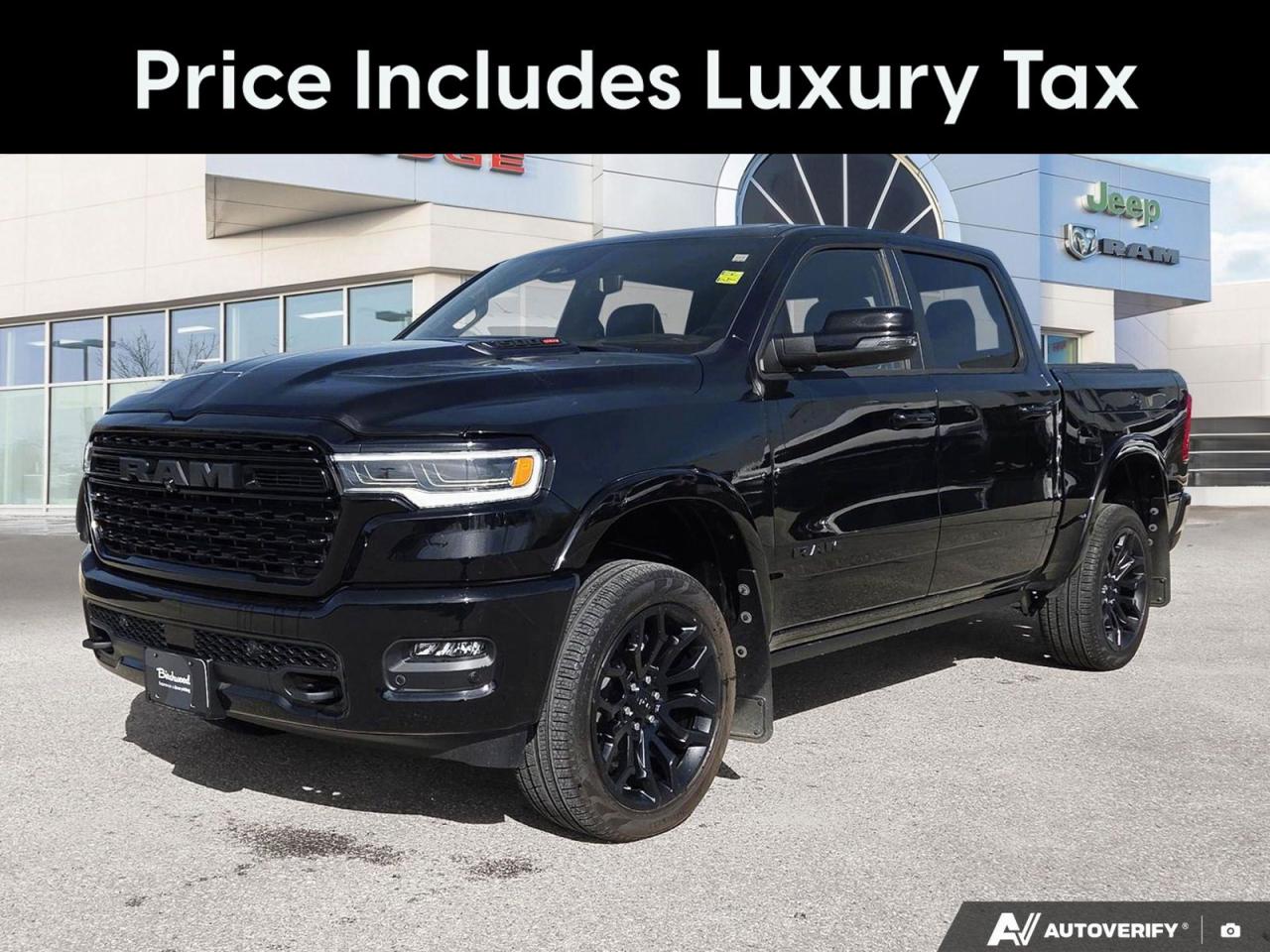 New 2025 RAM 1500 Limited | 7 YR Powertrain Warranty Included | for sale in Winnipeg, MB