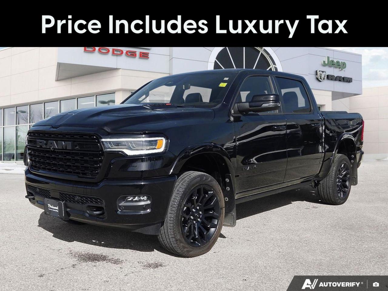 New 2025 RAM 1500 Limited | Save $20k + 1.99% Financing 84 Mths | for sale in Winnipeg, MB