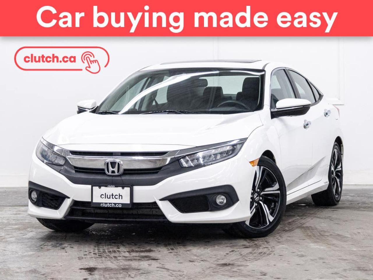 Used 2018 Honda Civic Touring w/Apple Carplay & Android Auto, Heated Front Seats, Backup Cam for sale in Toronto, ON