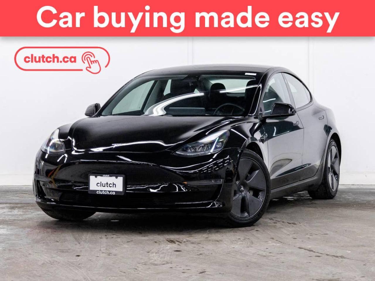 Used 2021 Tesla Model 3 Standard Range Plus w/ Heated Front Seats, Bluetooth, Rearview Cam for sale in Toronto, ON