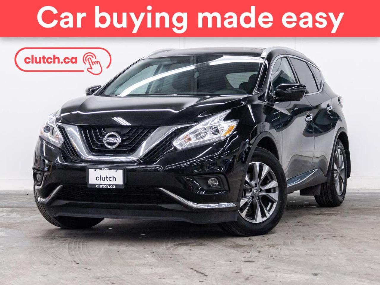 Used 2017 Nissan Murano SL AWD w/ Heated Front Seats, Bluetooth, Rearview Cam for sale in Toronto, ON