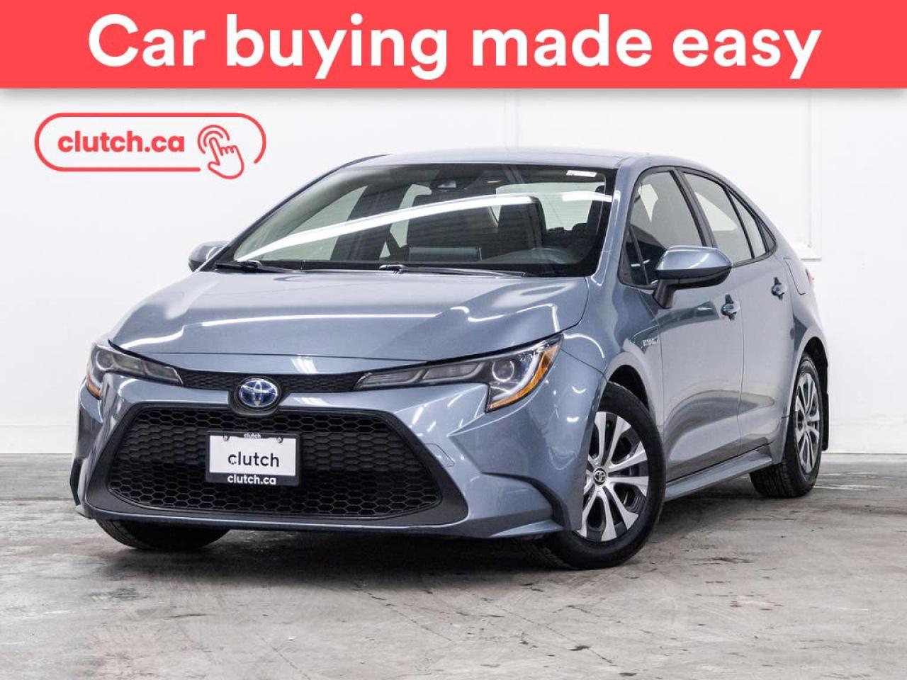 Used 2021 Toyota Corolla Hybrid Base w/Apple CarPlay & Android Auto, Heated Front Seats, Backup Cam for sale in Toronto, ON