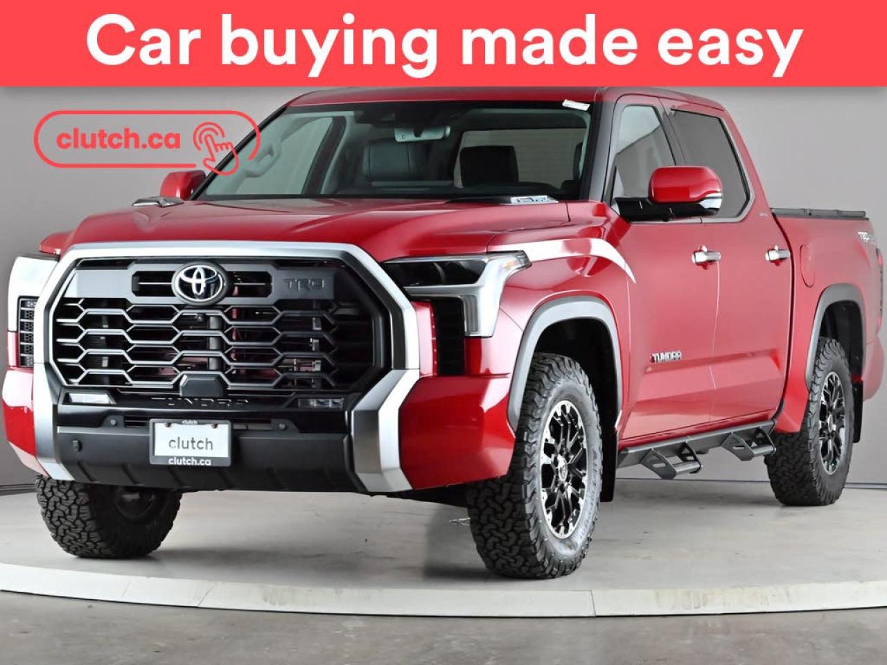 Used 2023 Toyota Tundra Limited CrewMax 5 1/2 ft 4x4 w/ Apple CarPlay, Heated Front Seats, Rearview Cam for sale in Toronto, ON