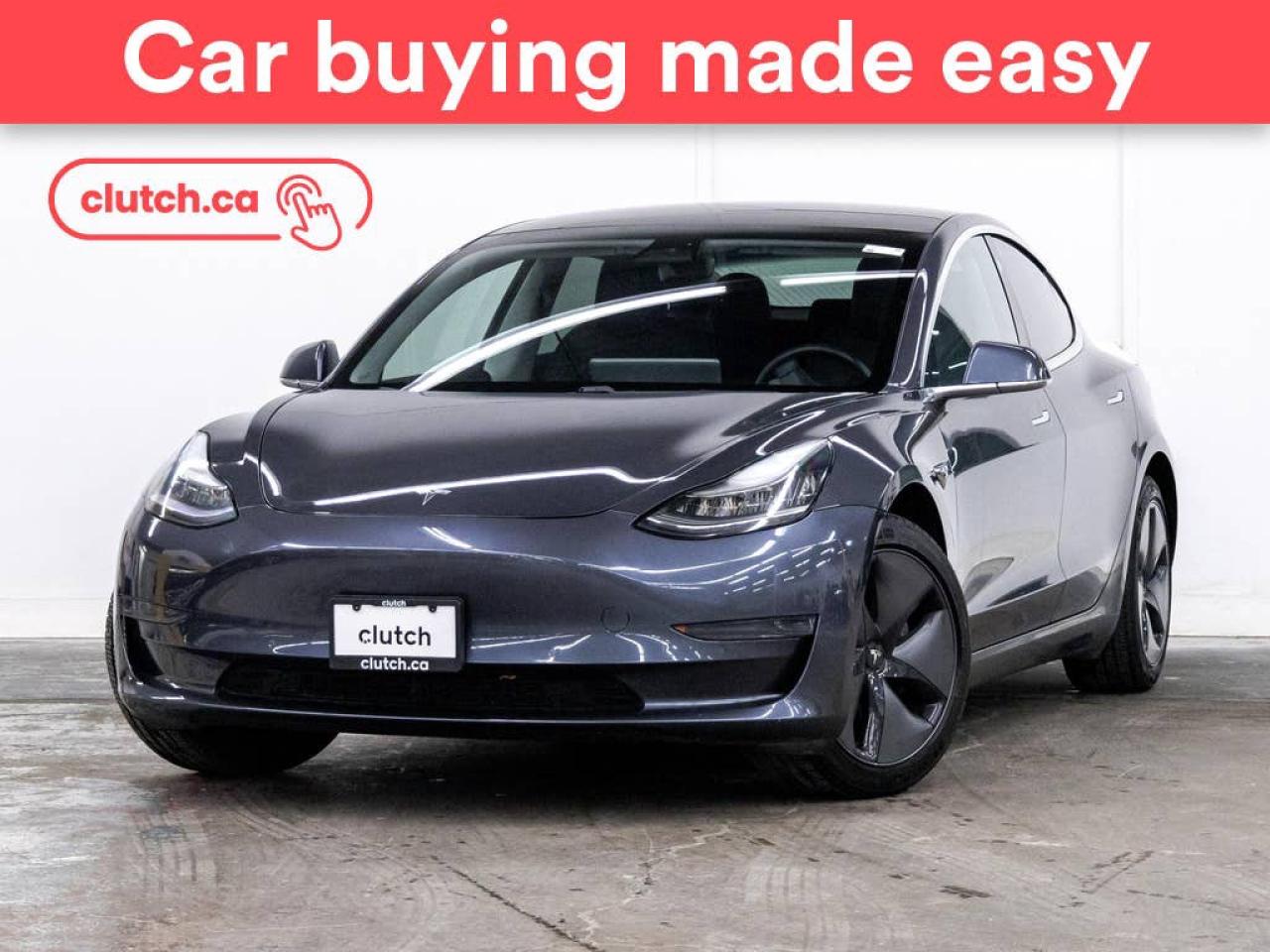 Used 2020 Tesla Model 3 Standard Range Plus w/ Heated Front Seats, Bluetooth, Rearview Cam for sale in Toronto, ON