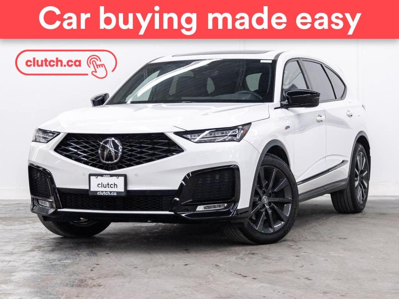 Used 2025 Acura MDX A-Spec AWD w/Apple CarPlay, Heated Front Seats, Backup Cam for sale in Toronto, ON