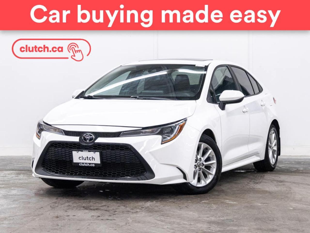 Used 2022 Toyota Corolla LE w/ Upgrade Pkg w/ Apple CarPlay & Android Auto, Power Moonroof, Heated Steering Wheel for sale in Toronto, ON