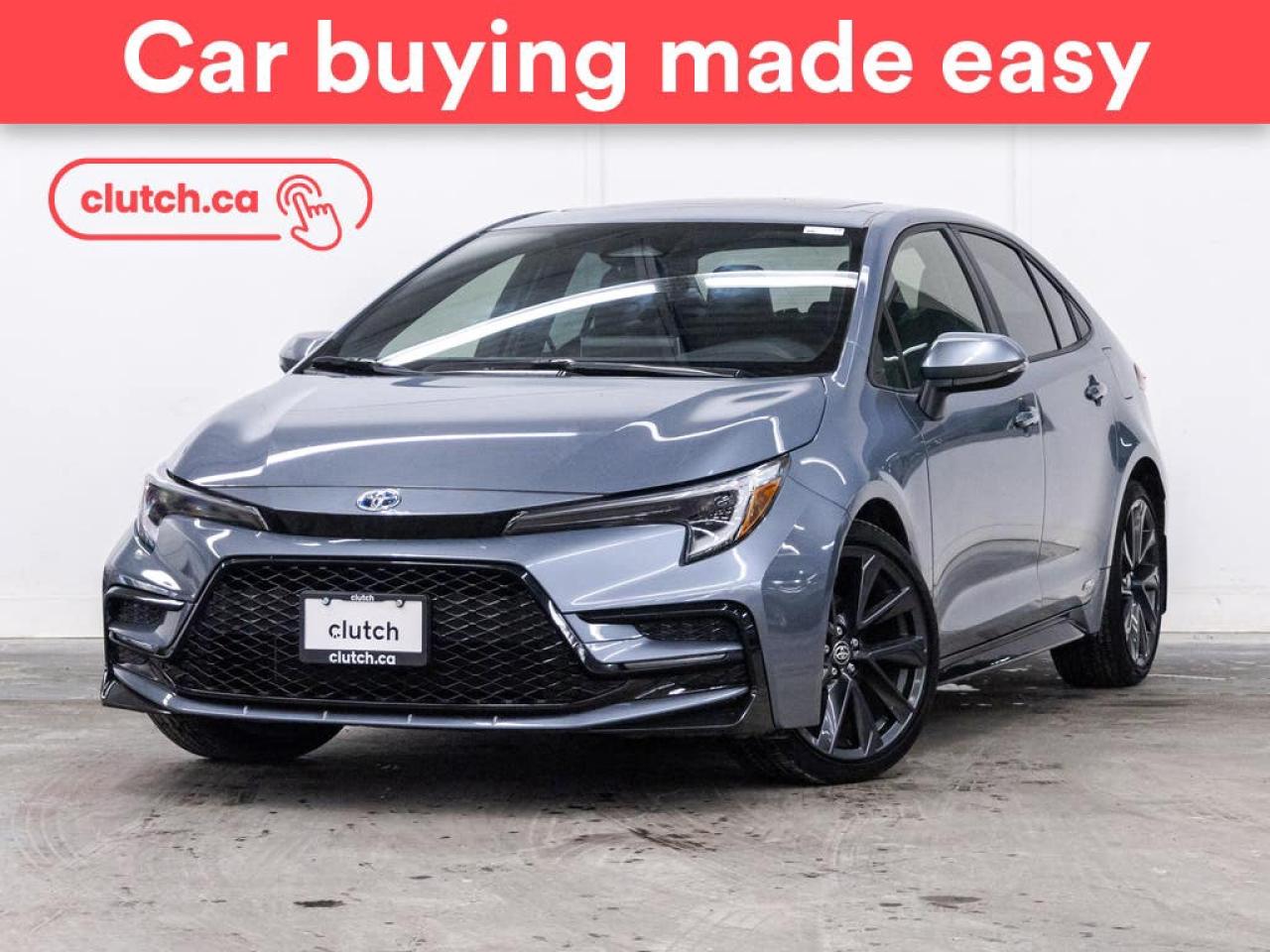 Used 2024 Toyota Corolla Hybrid XSE AWD w/ Apple CarPlay & Android Auto, Power Moonroof, Heated Front Seats for sale in Toronto, ON