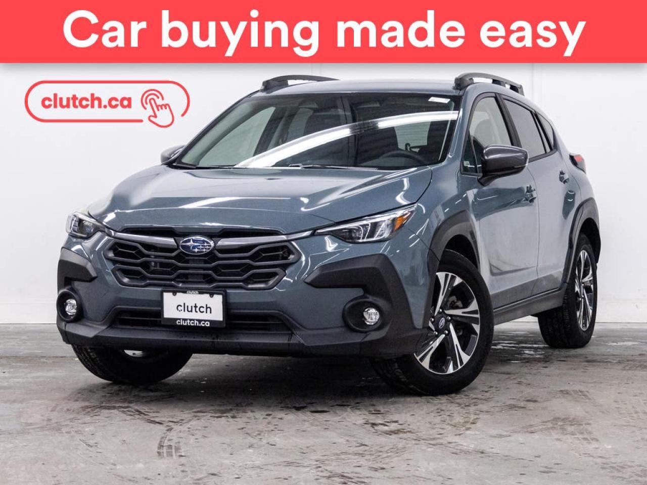 Used 2024 Subaru XV Crosstrek Touring AWD w/ Apple CarPlay & Android Auto, Heated Steering Wheel, Rearview Cam for sale in Toronto, ON