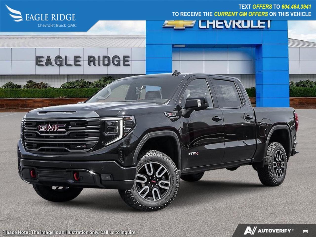 <p>4X4 system, 2-inch factory lift, 2-speed transfer case, auto-locking rear differential, LED headlights, red tow hooks, spray-in bedliner, MultiPro tailgate, skid plates, perimeter lighting, alloy wheels, heated and ventilated leather front seats, heated rear seats, heated power steering wheel, dual-zone climate control, remote start, keyless entry and ignition, 13.4-inch infotainment display, 12.3-inch digital cluster, Google Built-In, wireless phone charging, in-vehicle WiFi, wireless Apple CarPlay, wireless Android Auto, Bluetooth, Bose premium sound, adaptive cruise control, automatic emergency braking front and rear, HD surround-view cameras, hill descent control, trailer blind spot alert, lane keep assist, trailer sway control.</p>