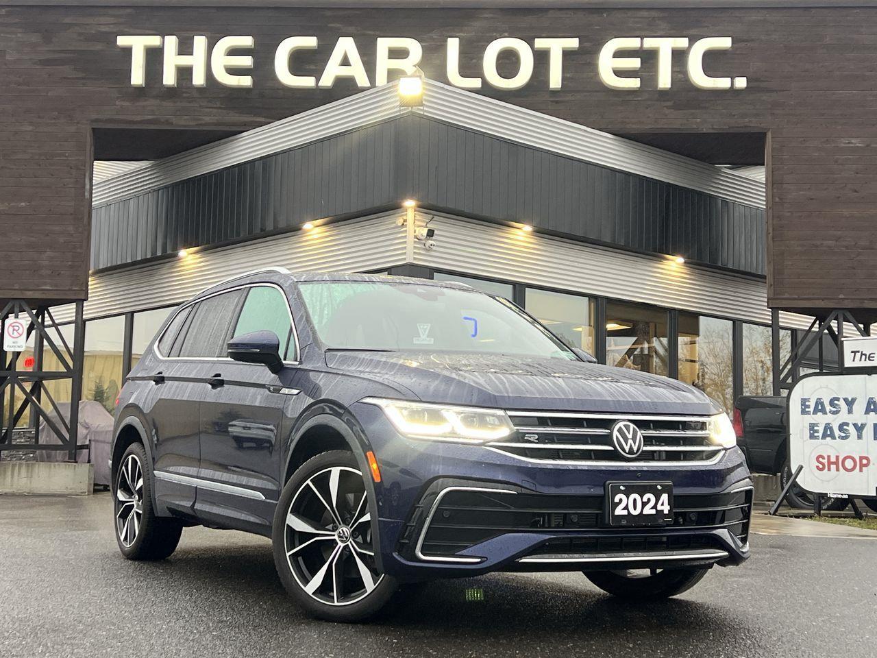 Used 2024 Volkswagen Tiguan Highline R-Line AWD, SIRIUS XM, LEATHER SEATS, MOONROOF, NAV, CRUISE CONTROL, BACK UP CAM, NAV!! for sale in Sudbury, ON
