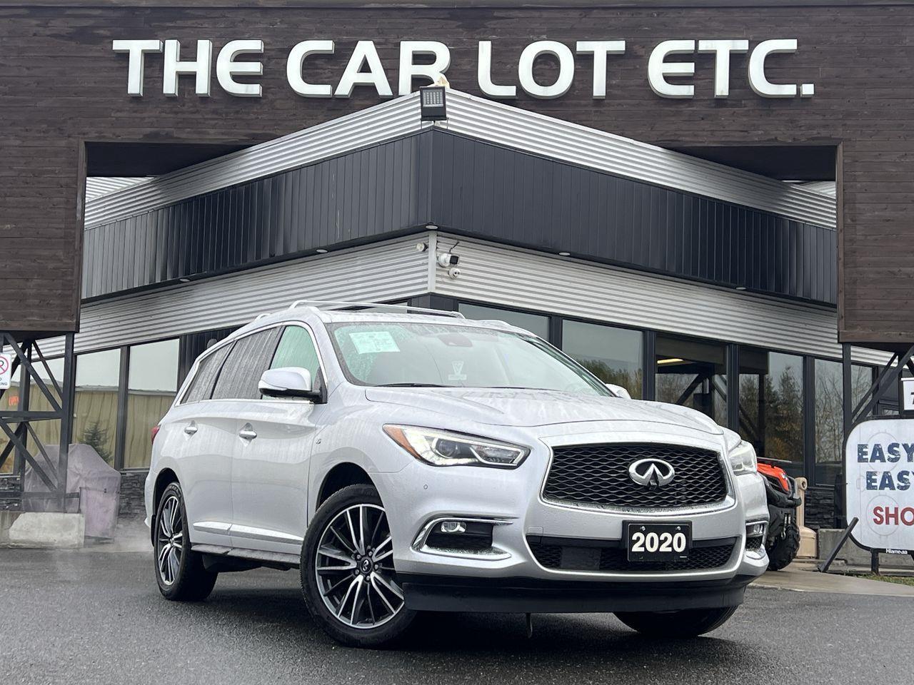 2020 Infiniti QX60 Sensory AWD, 7 PASSENGER, MOONROOF, LEATHER SEATS, REMOTE START, REAR A/C!! Photo
