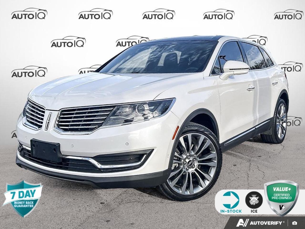 Used 2018 Lincoln MKX Reserve 2.7LTR V6 AWD LOW KMS LEATHER SUNROOF CERTIFIED for sale in Hamilton, ON
