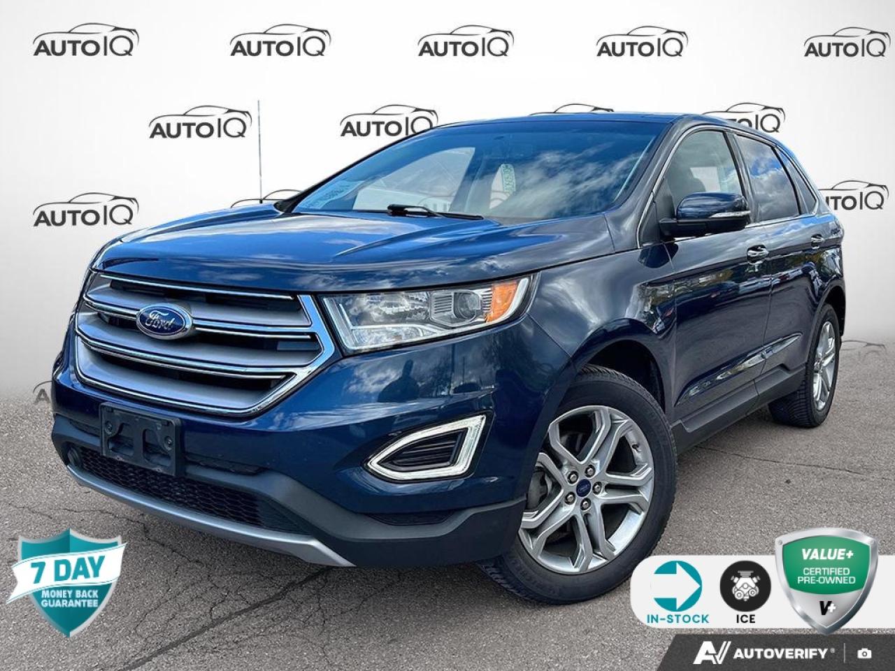 Used 2017 Ford Edge Titanium TITANIUM LEATHER SUNROOF LOW KMS!! for sale in Hamilton, ON