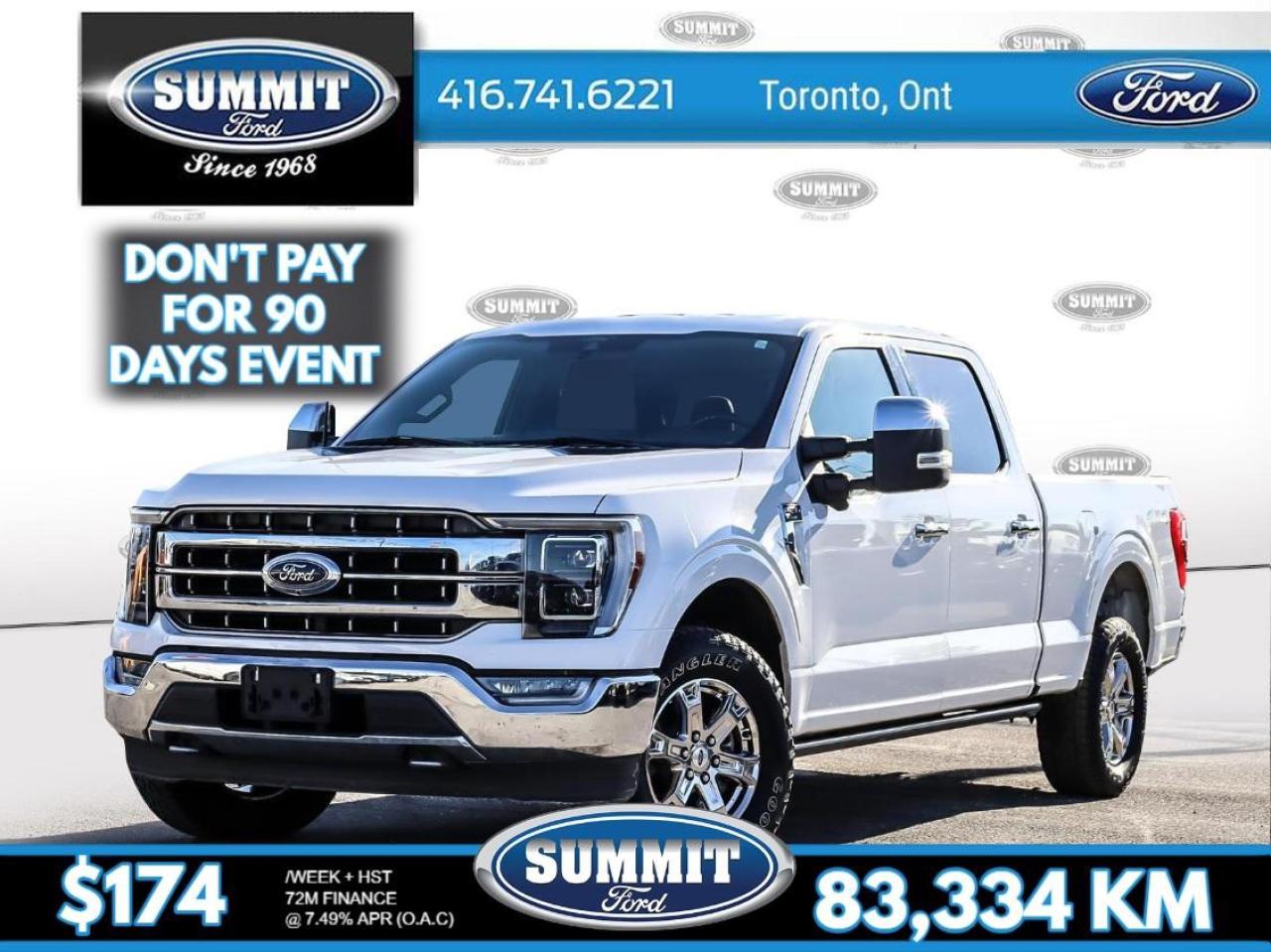 Used 2021 Ford F-150 Lariat | CHROME PKG | 5.0L V8 | 6.5 FOOT BOX | for sale in Etobicoke, ON