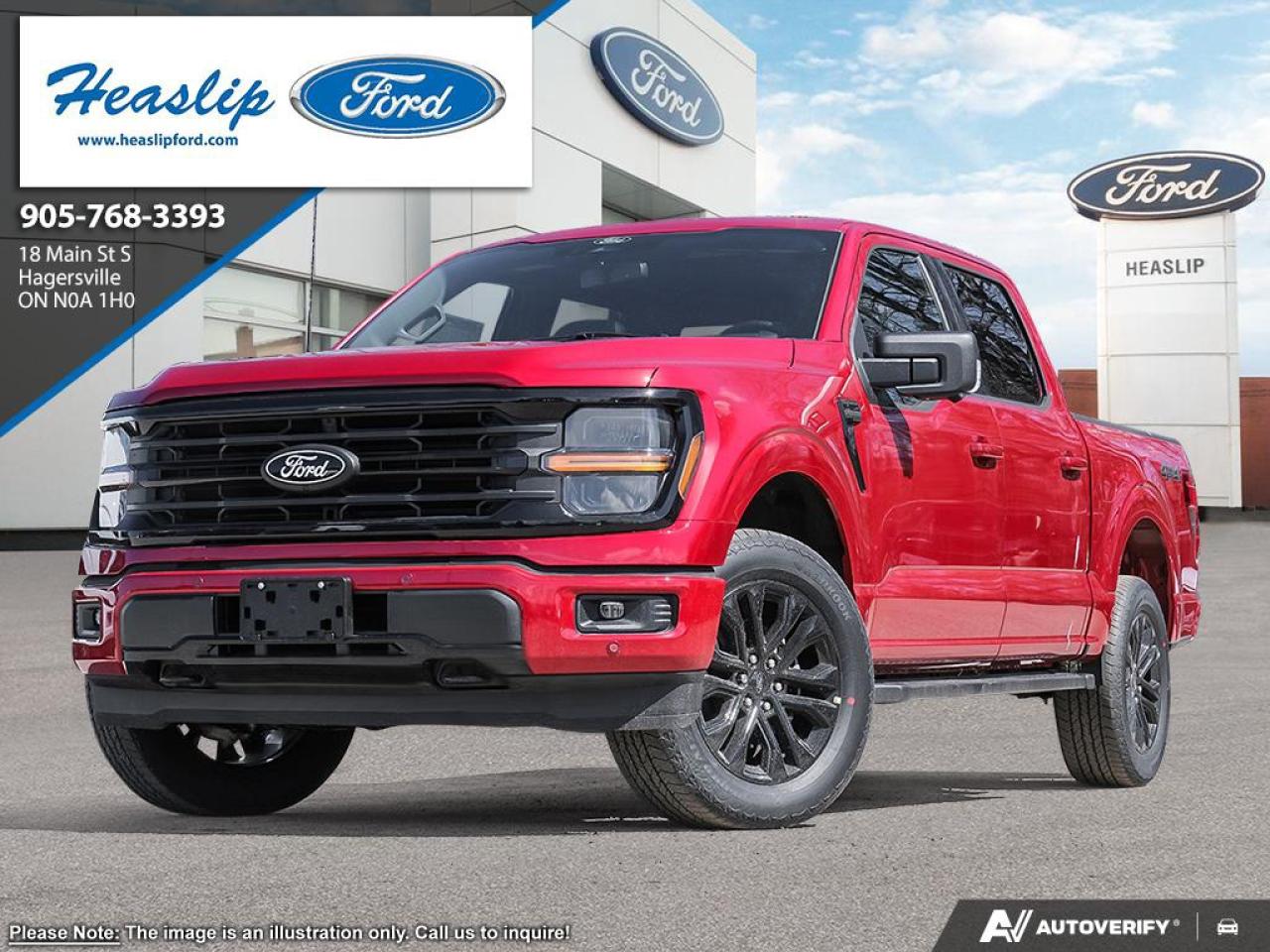 New 2025 Ford F-150 XLT for sale in Hagersville, ON
