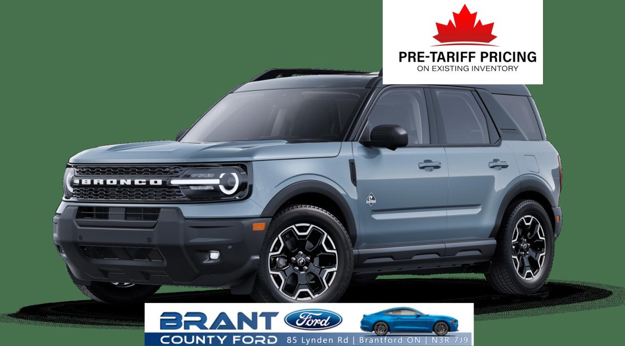 New 2025 Ford Bronco Sport Outer Banks for sale in Brantford, ON