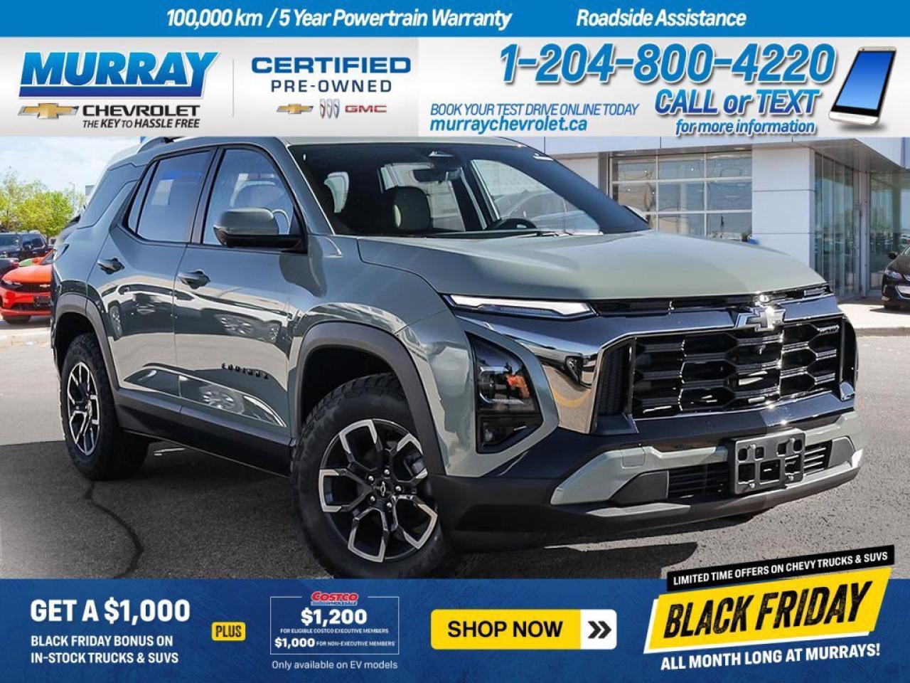 New 2026 Chevrolet Equinox AWD ACTIV for sale in Winnipeg, MB